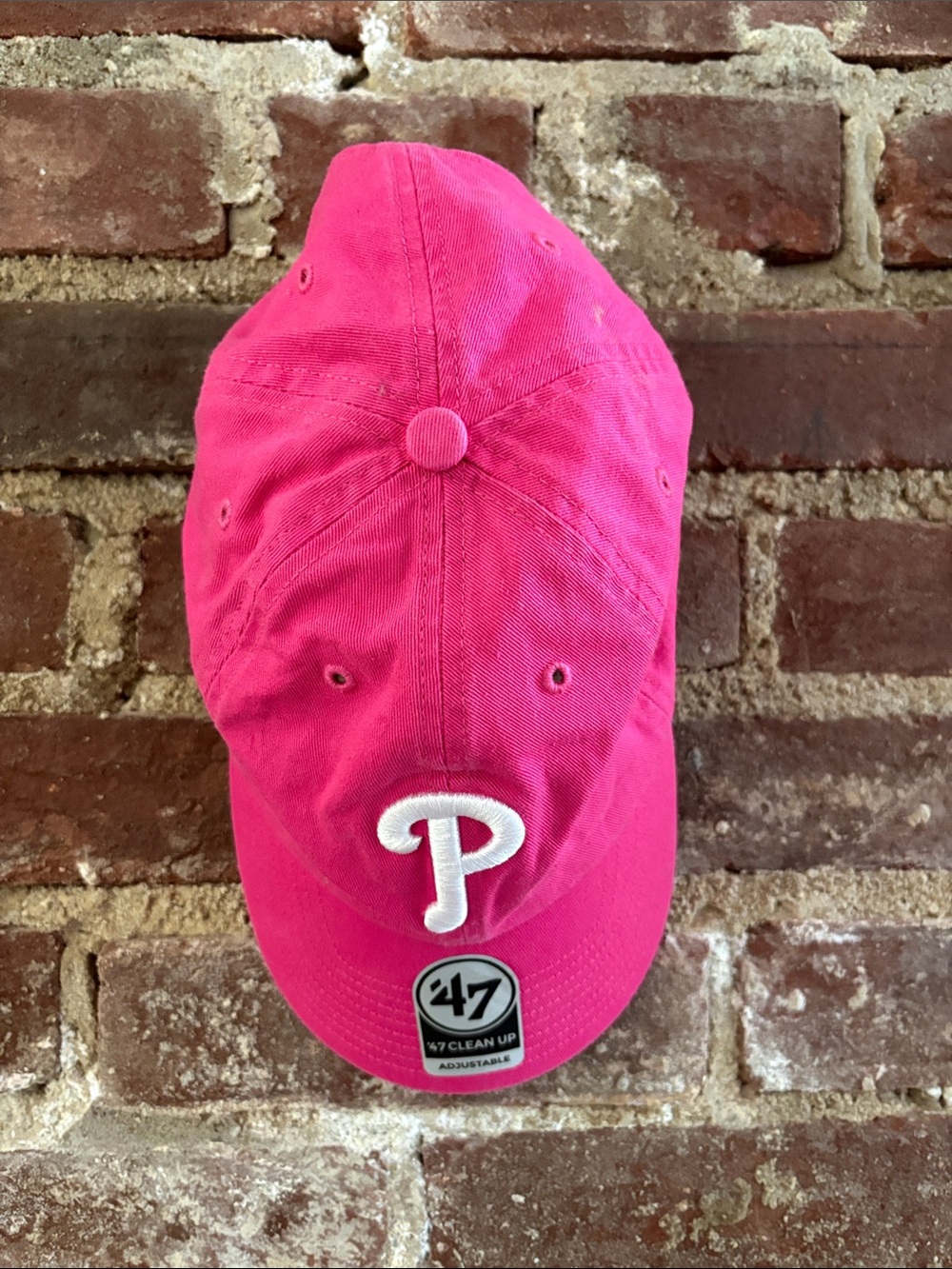 47 Hot Pink Phillies Baseball Hat